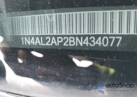 2011 Nissan Altima 2.5 S from USA, damaged, VIN 1N4AL2AP2BN434077